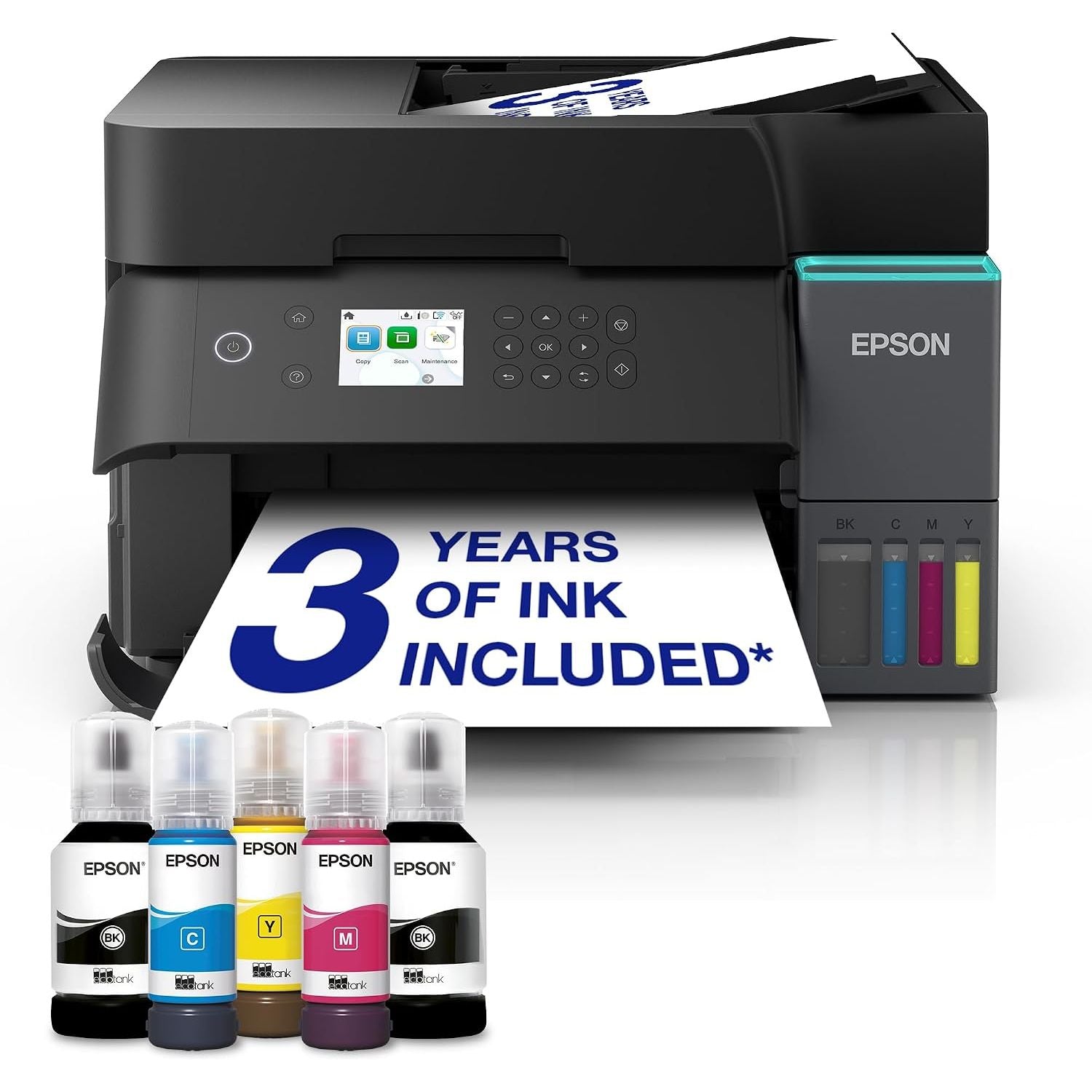 Buy Epson,Epson EcoTank ET-3950 Wireless A4 Ink Tank Printer – Print, Copy & Scan, Duplex Printing, 30-Page ADF, 6.1cm LCD, Wi-Fi, USB & Ethernet - Gadcet UK | UK | London | Scotland | Wales| Near Me | Cheap | Pay In 3 | Multifunction Printer